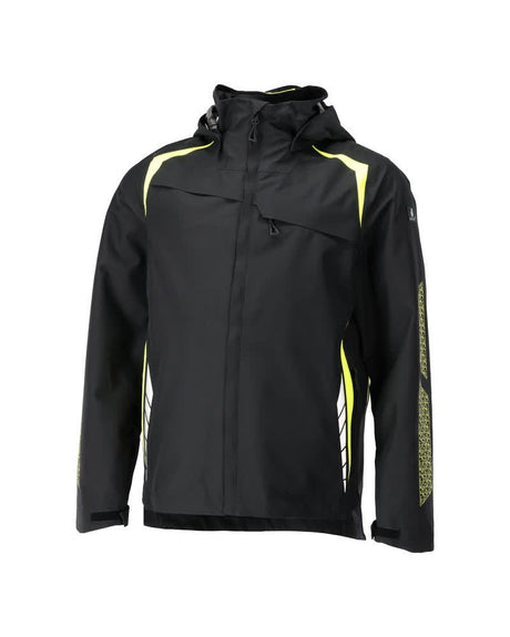 Shell jas 23001 - 0917 - zwart/hi-vis geel