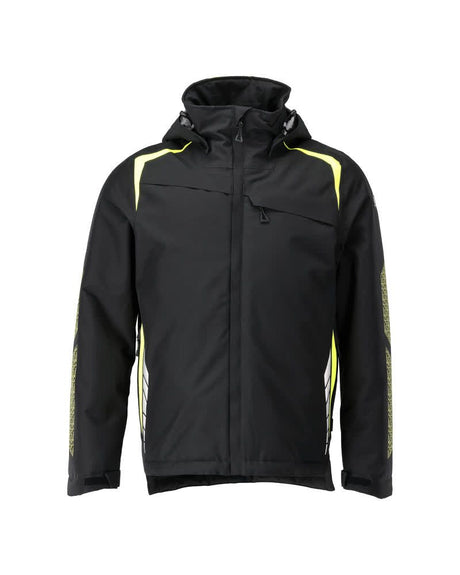 Winterjas 23035 - 0917 - zwart/hi-vis geel