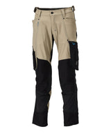 Broek 23179 - 5509 - lichtkhaki/zwart