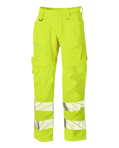 Broek met kniezakken 24579 - 17 - hi-vis geel