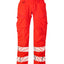 Broek met kniezakken 24579 - 222 - hi-vis rood