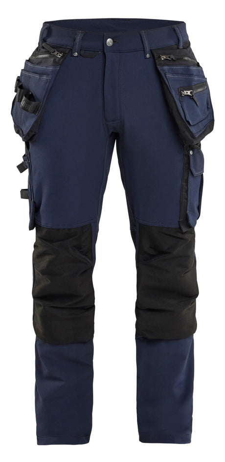 Werkbroek X1900 1998 - Donker marineblauw/Zwart