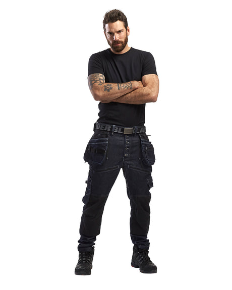 Werkbroek Baggy Denim Stretch X1900