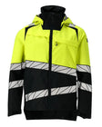 Shell jas 25001 - 0917 - zwart/hi-vis geel
