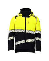 Winterjas 25035 - 0917 - zwart/hi-vis geel