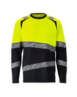 T-shirt lange mouwen Accelerate Safe 25081 - 0917 - zwart/hi-vis geel