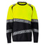 Sweatshirt Accelerate Safe 25084 - 01017 - donkermarine/hi-vis geel