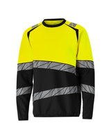 Sweatshirt Accelerate Safe 25084 - 0917 - zwart/hi-vis geel