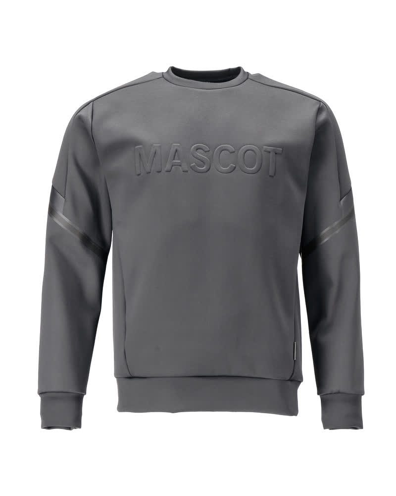 Sweatshirt 25184 - 89 - steengrijs