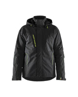 Winterjas 4484 - Zwart/High Vis Geel