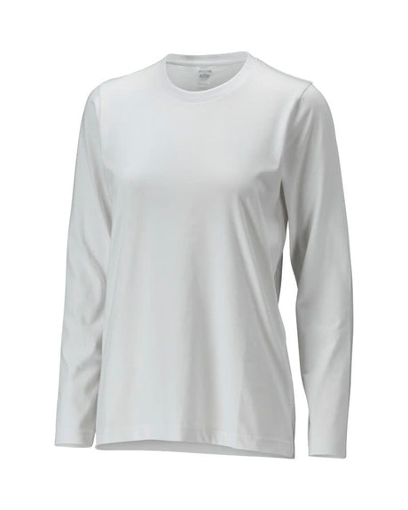 T-shirt lange mouwen Crossover Dames 26091 - 06 - wit