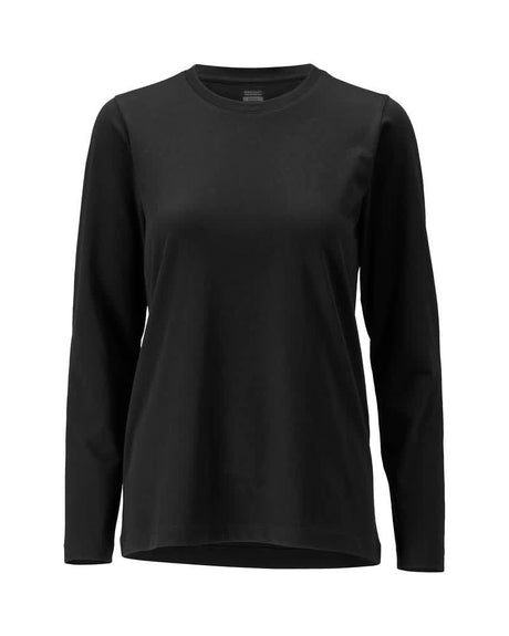 T-shirt lange mouwen Crossover Dames 26091 - 90 - diepzwart