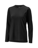 T-shirt lange mouwen Crossover Dames 26091 - 90 - diepzwart