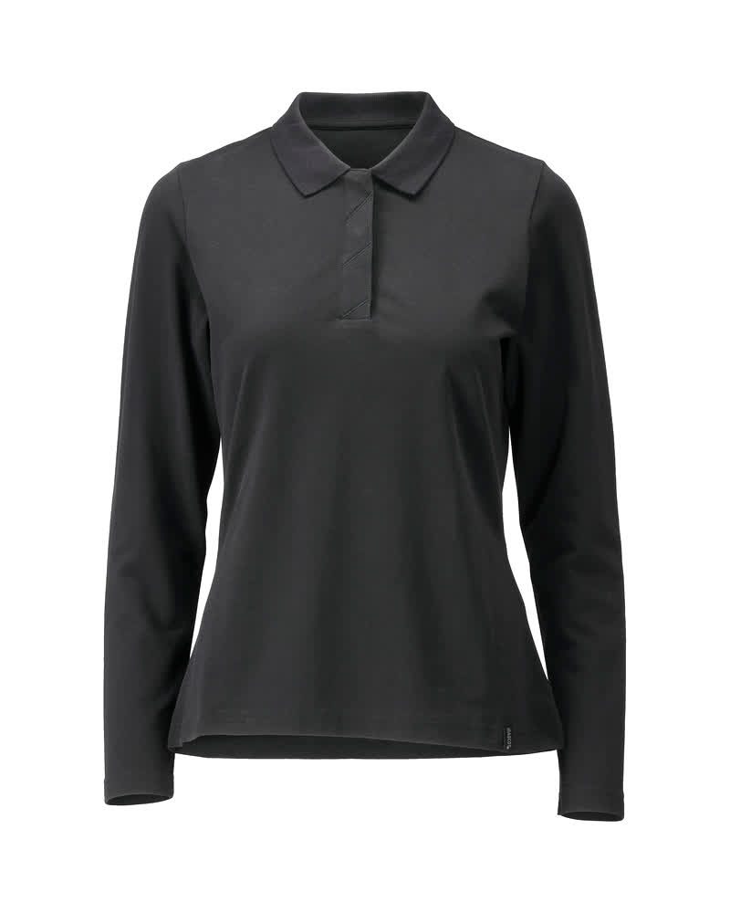 Poloshirt lange mouwen Dames 26093 - 90 - diepzwart
