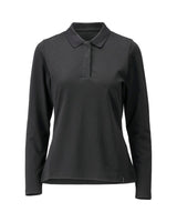 Poloshirt lange mouwen Dames 26093 - 90 - diepzwart