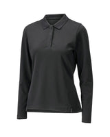 Poloshirt lange mouwen Dames 26093 - 90 - diepzwart