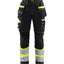 High-Visibility Werkbroek Dames 7196 - Zwart/High Vis Geel