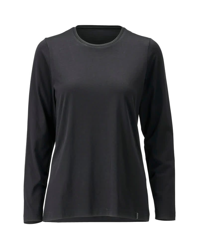 T-shirt lange mouwen Dames 26191 - 90 - diepzwart