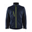 Softshell Jack 4950 - Donker marineblauw/High Vis Geel