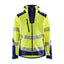 Softshell Jack High-Visibility 4491 - High Vis Geel/Marineblauw