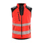 High-Visibility Softshell Bodywarmer 3091 - High Vis Rood/Zwart
