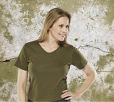 MASCOT Dames T-shirt met V-hals 51584-967-01