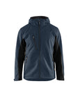 Softshell jack 4753 - Donker marineblauw/Zwart