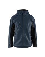 Softshell jack 4753 - Donker marineblauw/Zwart