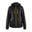 Lichtgewicht winterjas Dames 4972 - Zwart/High Vis Geel
