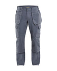 Industrie werkbroek stretch met gereedschapszakken 1463 - Medium grijs