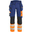 Werkbroek High-Visibility Dames 7025 - Marineblauw/Oranje