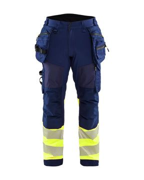 Werkbroek High-Visibility 1821 - Marine/High Vis Geel