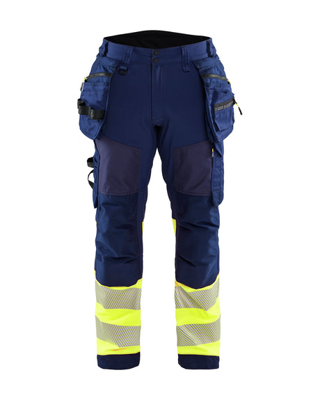 Werkbroek High-Visibility 1821 - Marine/High Vis Geel