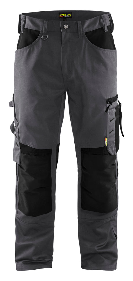 Werkbroek 1556 - Medium grijs/Zwart