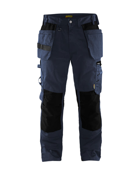 Werkbroek met gereedschapszakken 1555 - Donker marineblauw/Zwart