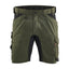 Short 1753 - Donker herfstgroen/Zwart