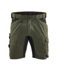 Short 1753 - Donker herfstgroen/Zwart