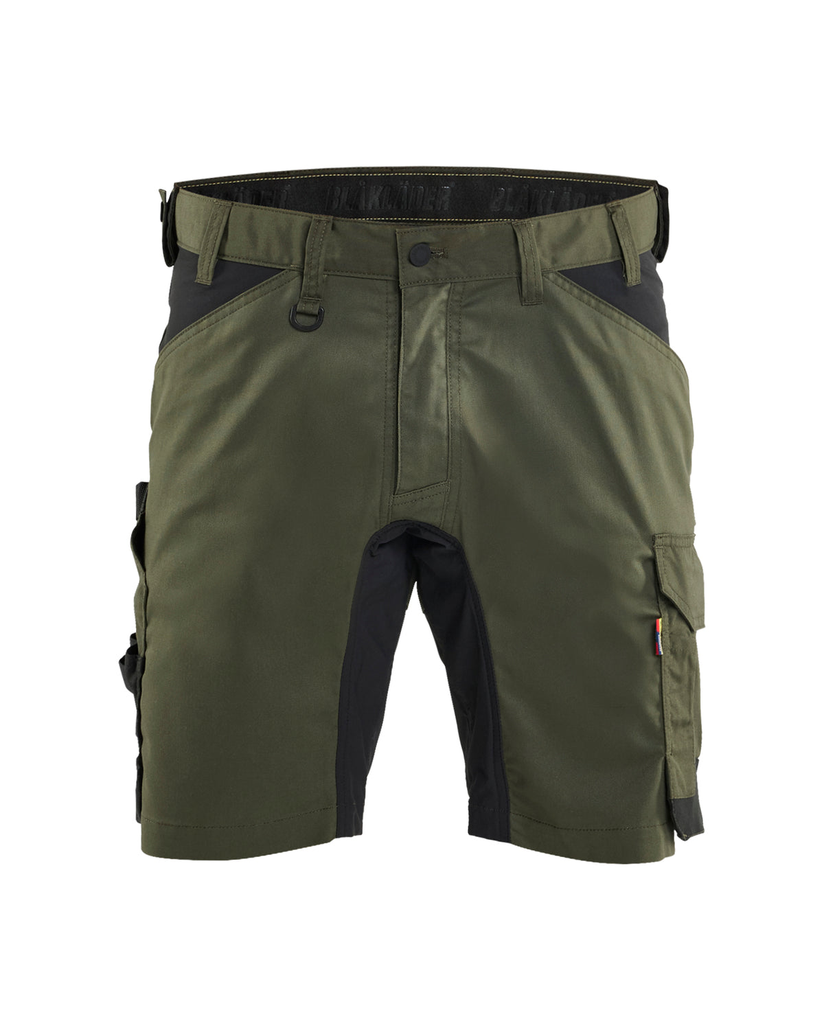 Short 1753 - Donker herfstgroen/Zwart