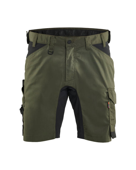 Short 1753 - Donker herfstgroen/Zwart