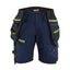 Short STRIKER Dames - Donker marineblauw/High Vis Geel