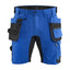 Korte Werkbroek 1752 - Korenblauw/Zwart