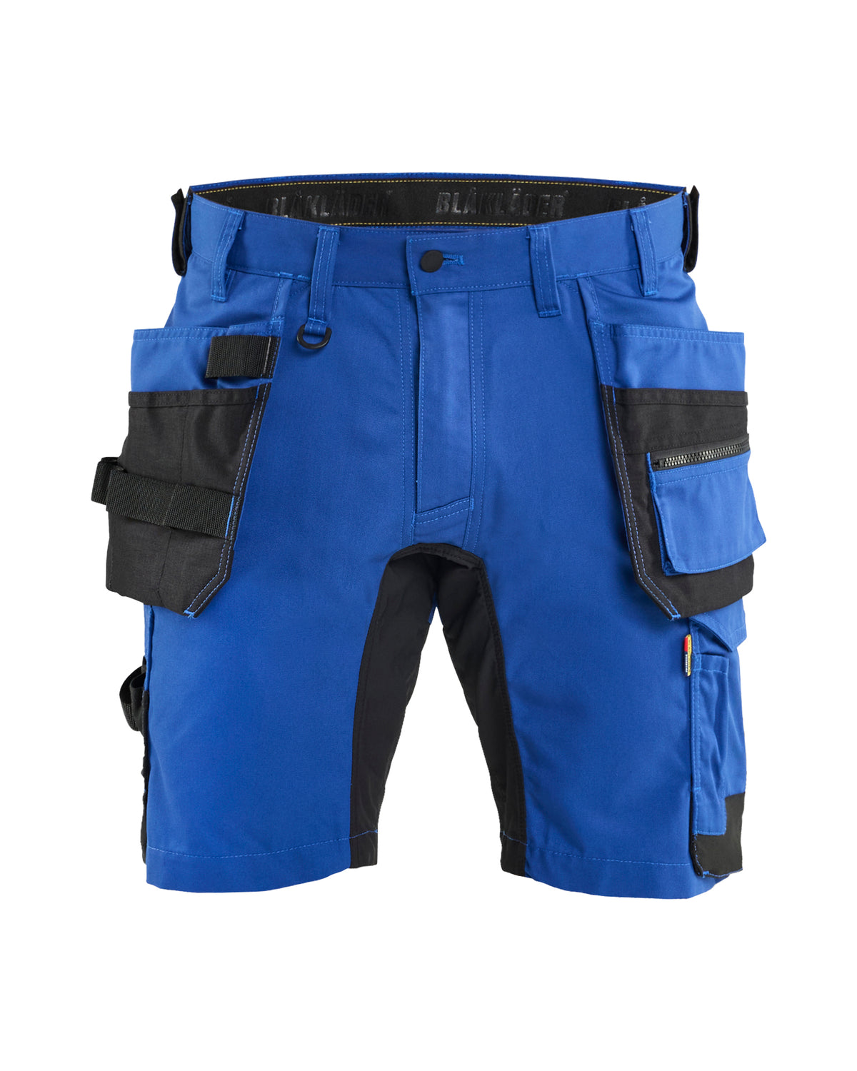 Korte Werkbroek 1752 - Korenblauw/Zwart
