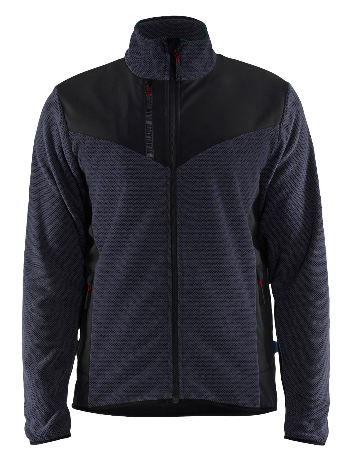 Gebreid Vest 5942 - Donker marineblauw/Zwart