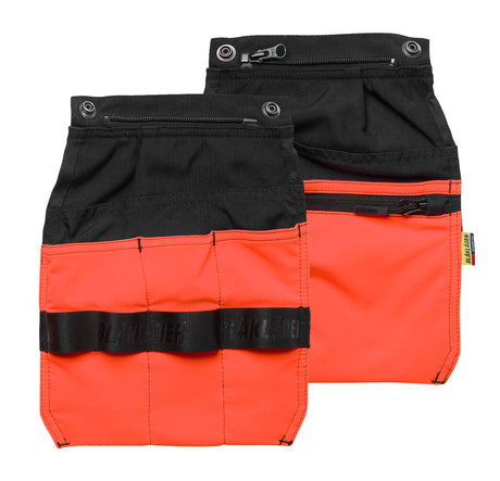 Gereedschapszakken 2170 - Zwart/High Vis Rood