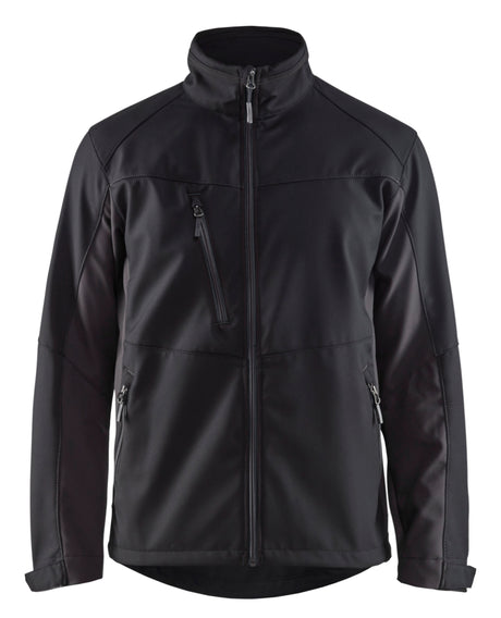 Softshell Jack 4950 - Zwart/Donkergrijs
