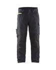 Service Werkbroek Stretch 1495 - Zwart/High Vis Geel