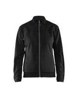 Sweatshirt Dames 3394 - Zwart/Donkergrijs