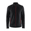 Microfleecevest 4765 - Zwart/Rood