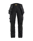 Werkbroek STRIKER Dames - Zwart/Zwart