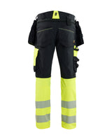 High-Visibility Werkbroek ToolRig - Zwart/High Vis Geel